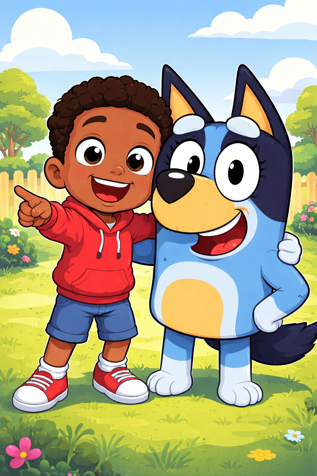 Cartoon Photo Design for Flipbooks